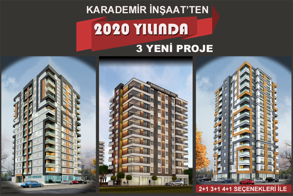 3 Yeni Proje ile Karşınızdayız